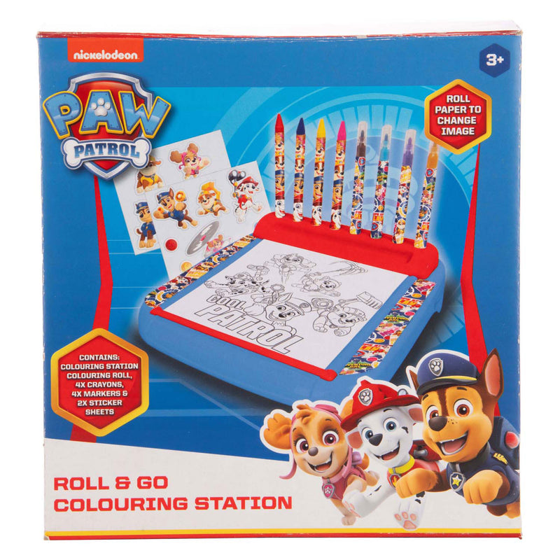 Afbeelding laden in galerijviewer, Sambro paw patrol tekenbord met rol kleurset, 12dlg.
