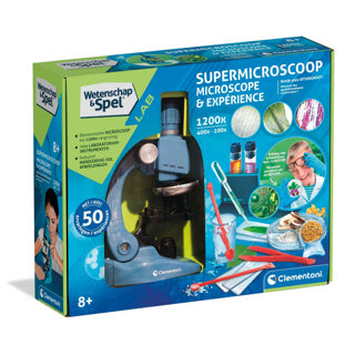 Afbeelding laden in galerijviewer, Clementoni wetenschap microscoop (nl)
