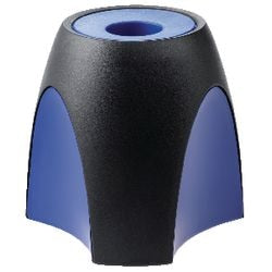 Papercliphouder delta han 49x88mm zwart blauw