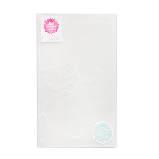 American crafts • journal jacket butterfly girl