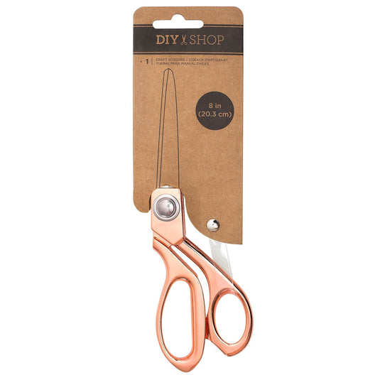 American crafts • diy shop craft scissor rose gold 20cm