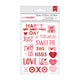 American crafts • valentines rub-ons phrase