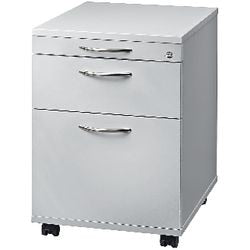Ladenblok niceday ac20sg solid hout 428x580x590mm lichtgrijs