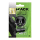 Mack 1069024 - deurstop halvemaan zwart ø 44 mm 1 st pc | 6 stuks