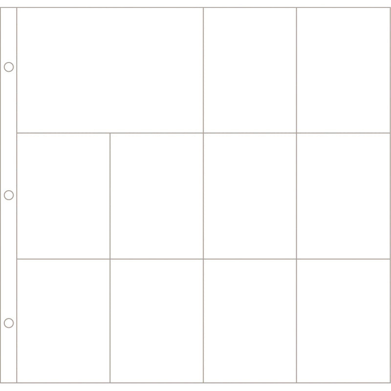 Afbeelding laden in galerijviewer, Project life • page protectors design f 12pcs
