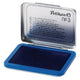 Stempelkussen pelikan 5x7 cm blauw