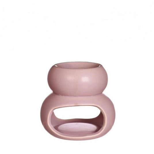Ideas 4 seasons chubby brander roze ø10xh9cm