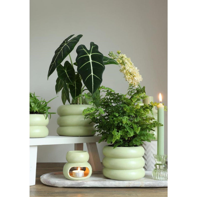 Afbeelding laden in galerijviewer, Ideas 4 seasons chubby brander jade groen ø10xh9cm
