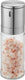 Gefu lamola zout- en pepermolen 16,6 cm – keramisch maalwerk – rvs glas
