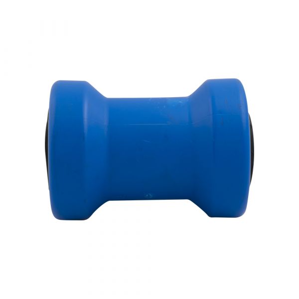 Afbeelding laden in galerijviewer, Boot-kielrol blauw 132x70, as 20 mm.

