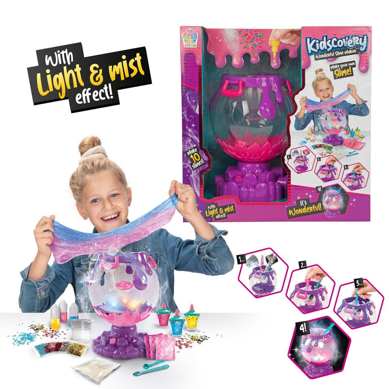 Afbeelding laden in galerijviewer, Toi-toys kidscovery magisch slijm glazen bol +licht
