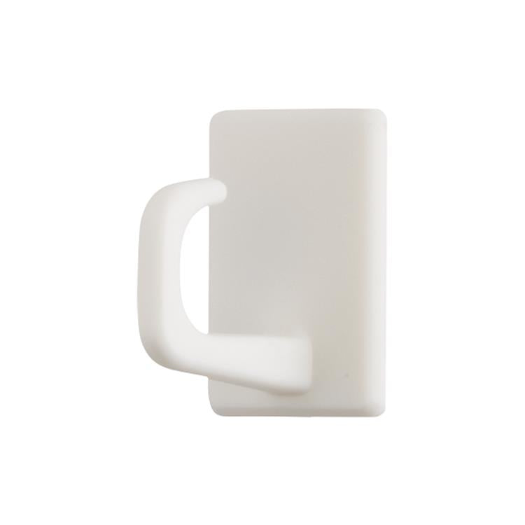 Afbeelding laden in galerijviewer, 3m 1062868 - zelfklevende kunstof rechthoek haak - wit (4 haken) | 10 stuks
