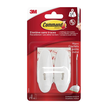 3m 1062197 - command middelgrote draadhaken 17068 | 5 stuks