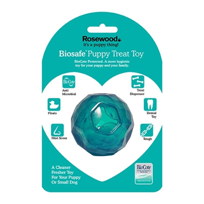 Afbeelding laden in galerijviewer, Biosafe Puppy snack bal blauw

