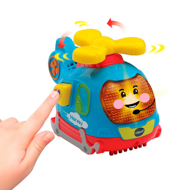 Vtech toet toet auto's speelfiguur - harvey helikopter - interactief speelgoed - educatief babyspeelgoed - cadeau - vanaf 1 tot 5 jaar