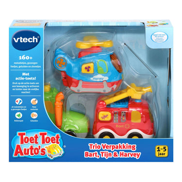 Vtech toet toet auto's - bart, tijn harvey