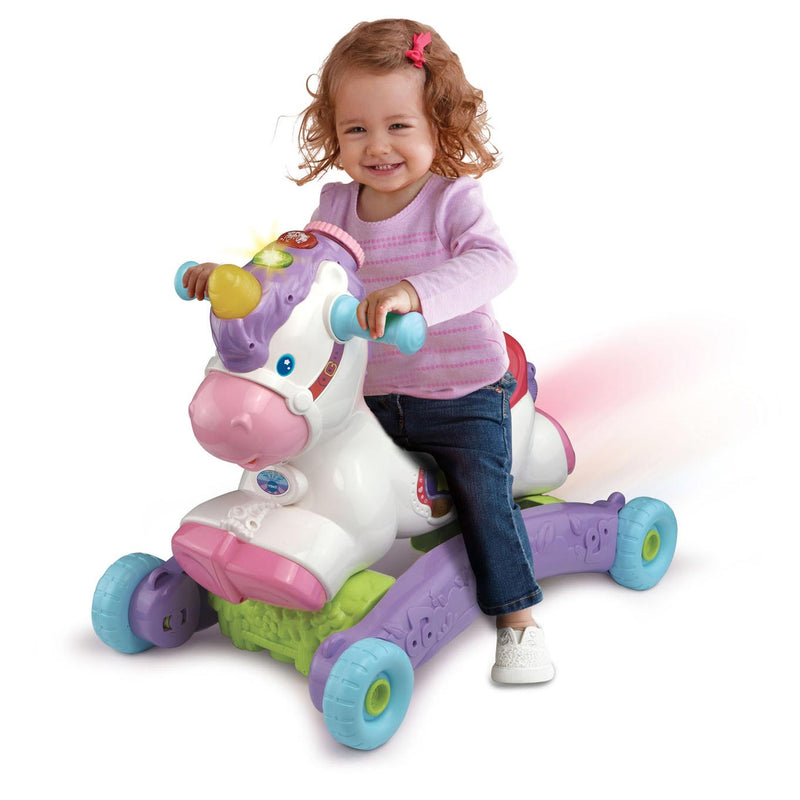 Afbeelding laden in galerijviewer, Vtech hobbel en speel eenhoorn - interactief babyspeelgoed - leren muziek - van 1 tot 4 jaar
