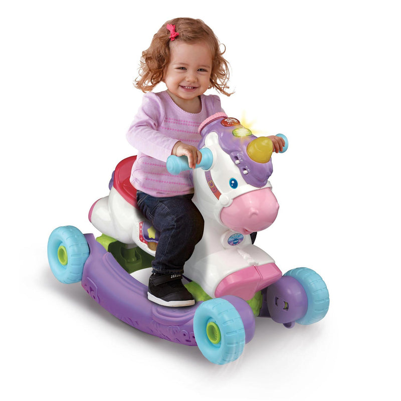 Afbeelding laden in galerijviewer, Vtech hobbel en speel eenhoorn - interactief babyspeelgoed - leren muziek - van 1 tot 4 jaar

