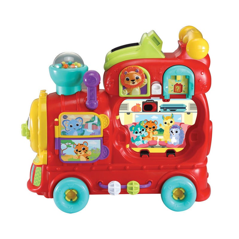 Afbeelding laden in galerijviewer, Vtech baby rijd leer letterlocomotief - interactief educatief speelgoed - cijfers, kleuren en letters - cadeau - baby speelgoed 1 jaar tot 3 jaar

