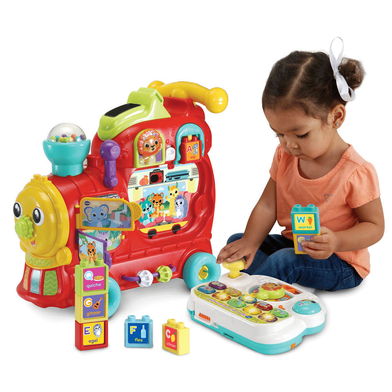 Afbeelding laden in galerijviewer, Vtech baby rijd leer letterlocomotief - interactief educatief speelgoed - cijfers, kleuren en letters - cadeau - baby speelgoed 1 jaar tot 3 jaar
