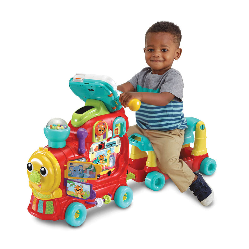 Afbeelding laden in galerijviewer, Vtech baby rijd leer letterlocomotief - interactief educatief speelgoed - cijfers, kleuren en letters - cadeau - baby speelgoed 1 jaar tot 3 jaar
