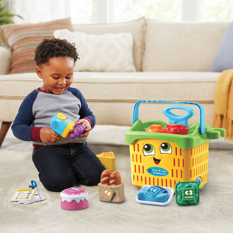 Afbeelding laden in galerijviewer, Vtech scan leer winkelmand
