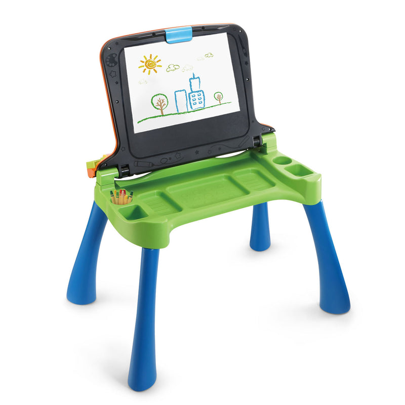 Afbeelding laden in galerijviewer, Vtech mijn magisch bureau 5 in 1 - interactief speelgoed - kinder bureau - peuter tafel - voor jongens meisjes
