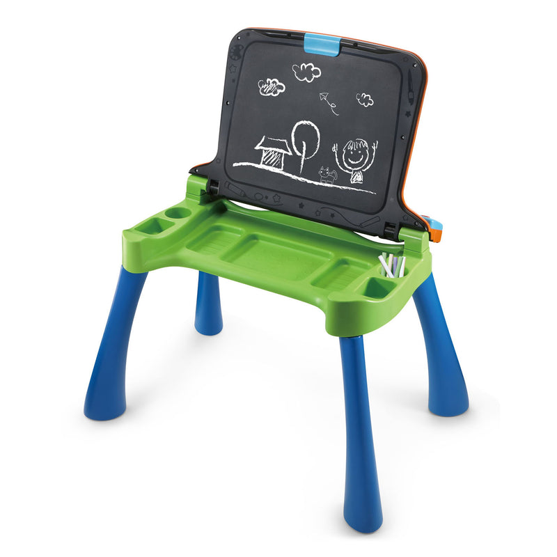 Afbeelding laden in galerijviewer, Vtech mijn magisch bureau 5 in 1 - interactief speelgoed - kinder bureau - peuter tafel - voor jongens meisjes
