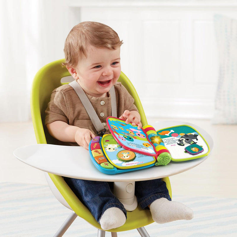 Afbeelding laden in galerijviewer, Vtech dierenvriendjes liedjesboek blauw
