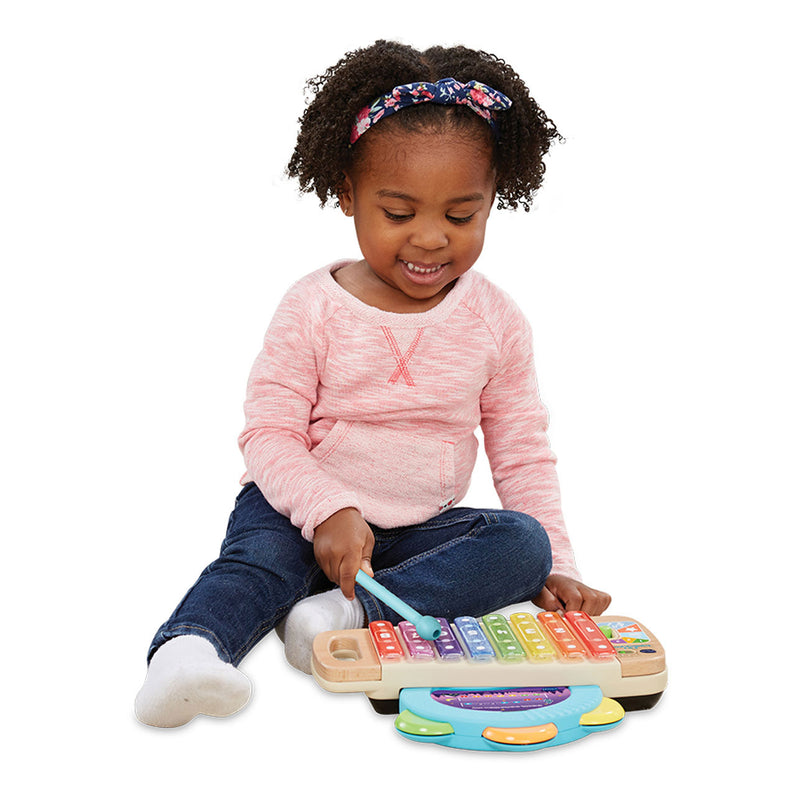 Afbeelding laden in galerijviewer, VTech Regenboogxylofoon 2in1

