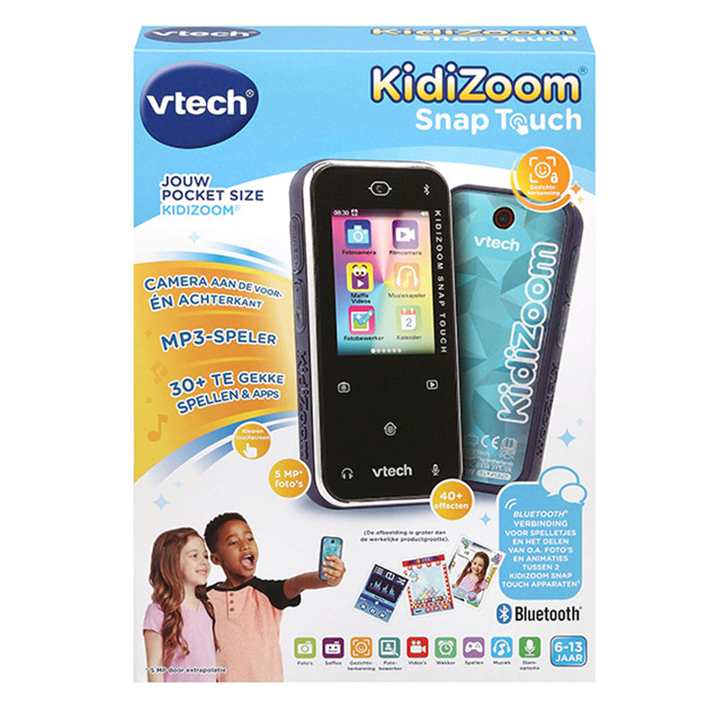 Afbeelding laden in galerijviewer, VTech Speelgoedtelefoon KidiZoom Snap Touch blauw 2-delig
