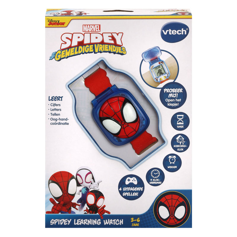 Afbeelding laden in galerijviewer, Vtech spidey learning watch - educatief speelgoed - maak kennis met cijfers, vormen en problemen oplossen - cadeau - 3 tot 7 jaar
