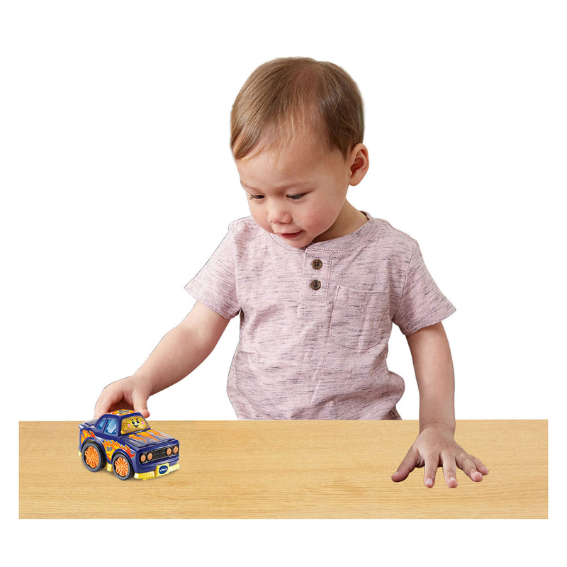 Afbeelding laden in galerijviewer, Vtech toet toet auto’s rico raceauto – speelgoed auto – met licht- en geluidseffecten – blauw – cadeau - 1 tot 5 jaar

