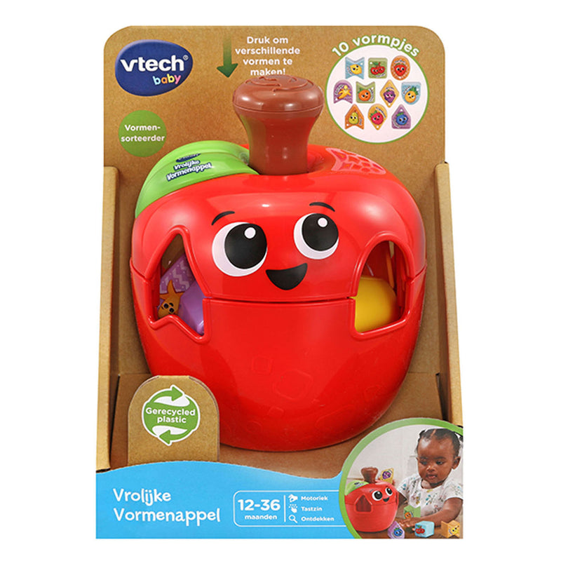 Afbeelding laden in galerijviewer, Vtech baby vrolijke vormenappel - educatief speelgoed - fruit en vormen - cadeau - van 1 tot 3 jaar
