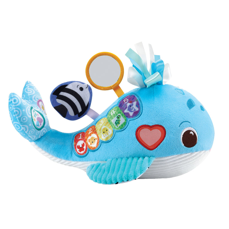 Afbeelding laden in galerijviewer, Vtech Green Knuffel en Leer Walvis
