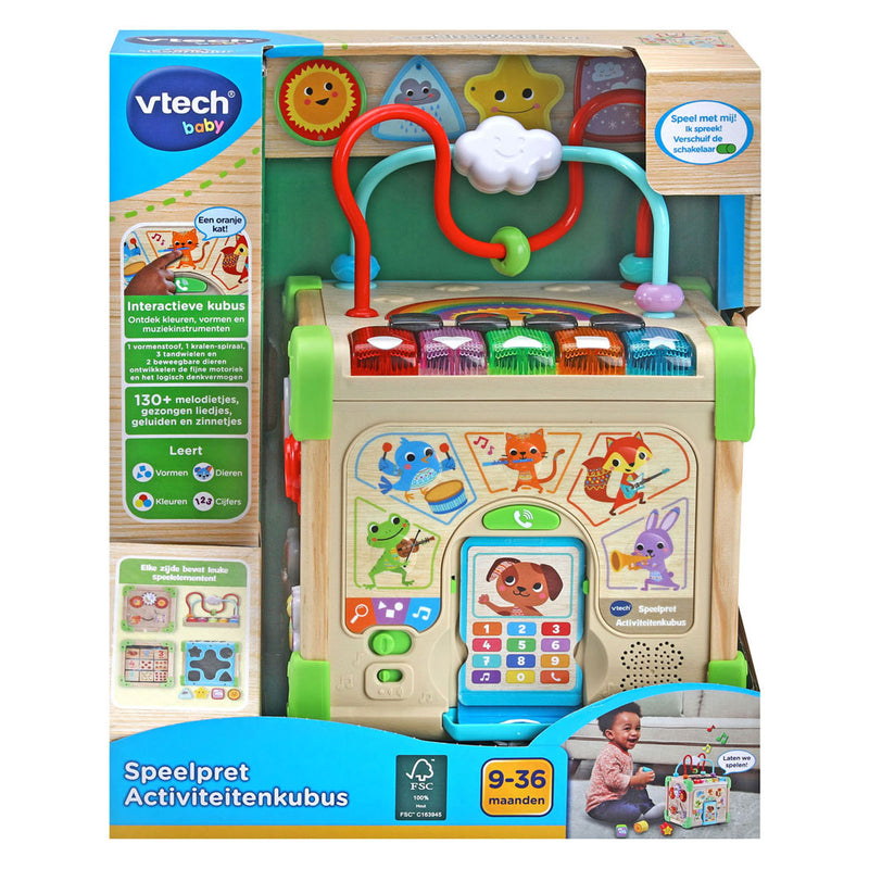 Afbeelding laden in galerijviewer, Vtech Green Speelpret Activiteitenkubus

