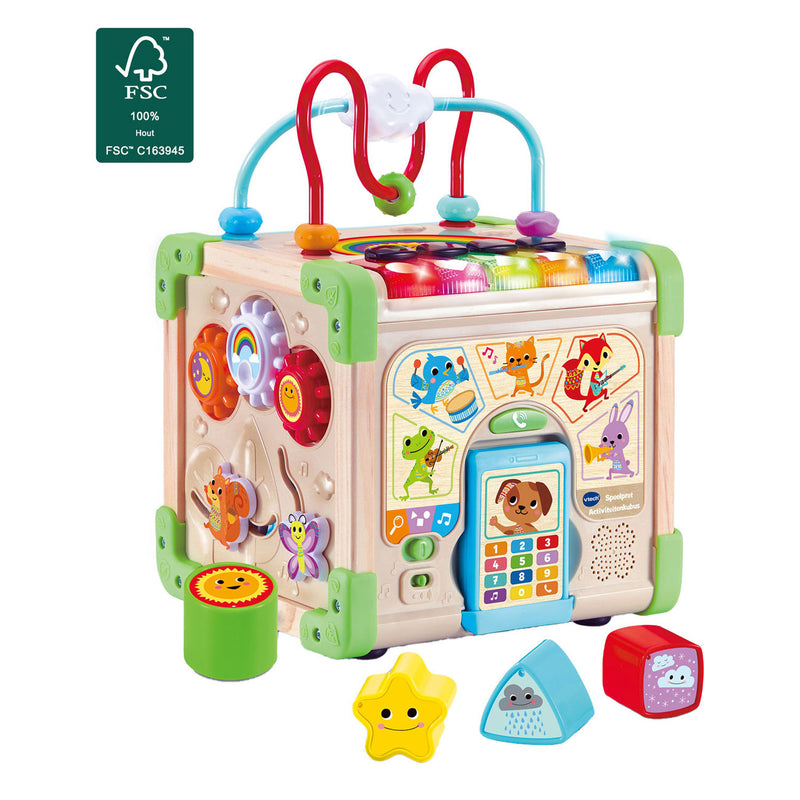 Afbeelding laden in galerijviewer, Vtech Green Speelpret Activiteitenkubus
