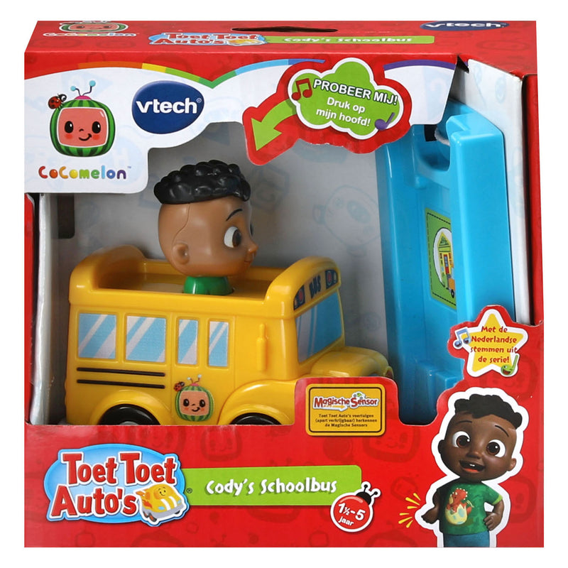 Afbeelding laden in galerijviewer, Vtech Toet Toet Auto's CoComelon Cody's Schoolbus
