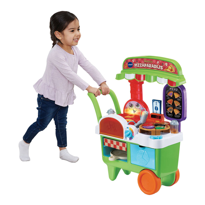 Afbeelding laden in galerijviewer, Vtech marco's pizzaparadijs activity-center - keuken speelgoed - interactief educatief speelgoed - cadeau - kinderspeelgoed 3 jaar

