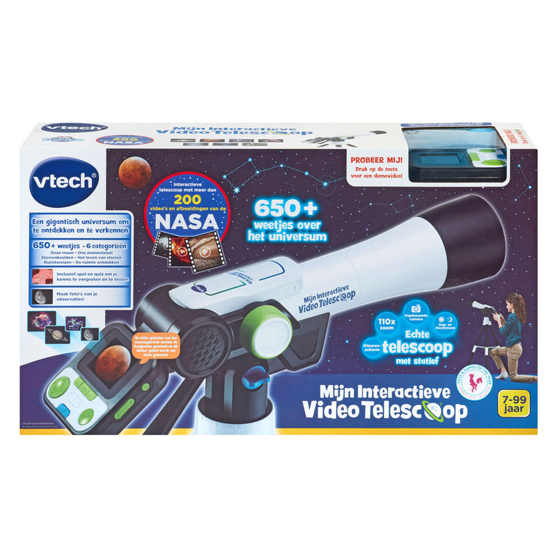 Afbeelding laden in galerijviewer, Vtech mijn interactieve video telescoop
