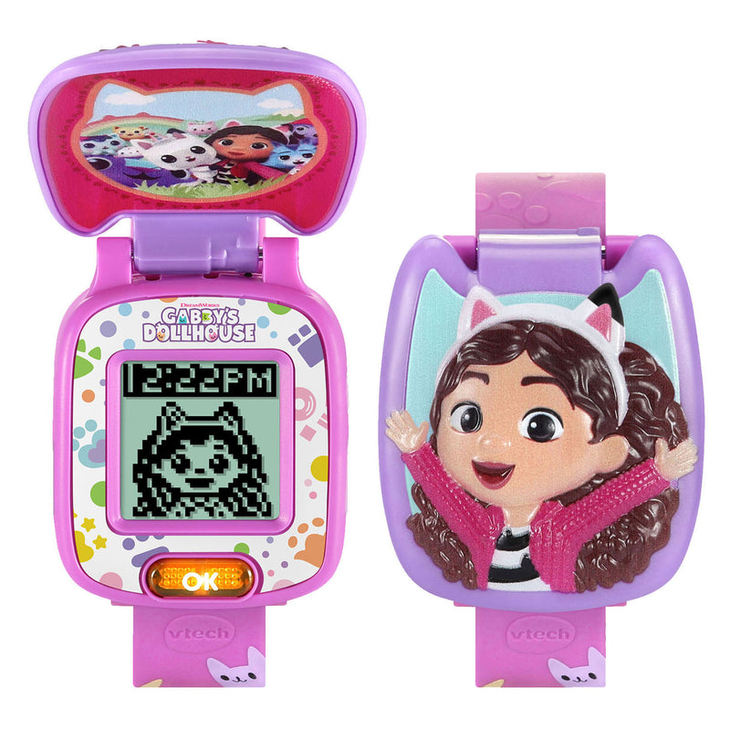 Afbeelding laden in galerijviewer, Vtech gabby's poppenhuis leer horloge
