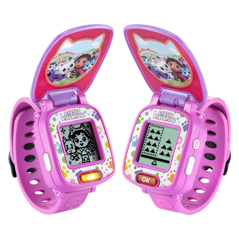 Afbeelding laden in galerijviewer, Vtech gabby's poppenhuis leer horloge
