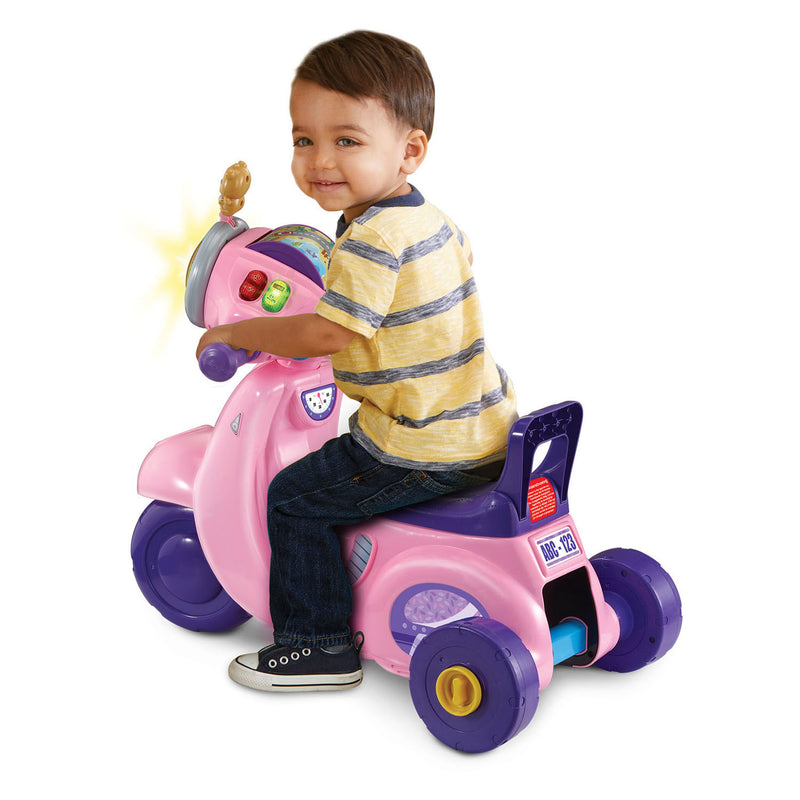Afbeelding laden in galerijviewer, Vtech 2in1 loopscooter roze
