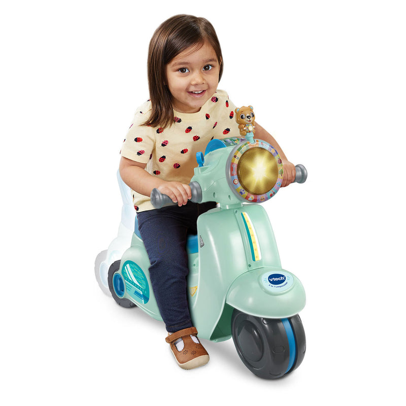 Afbeelding laden in galerijviewer, Vtech 2in1 loopscooter blauw
