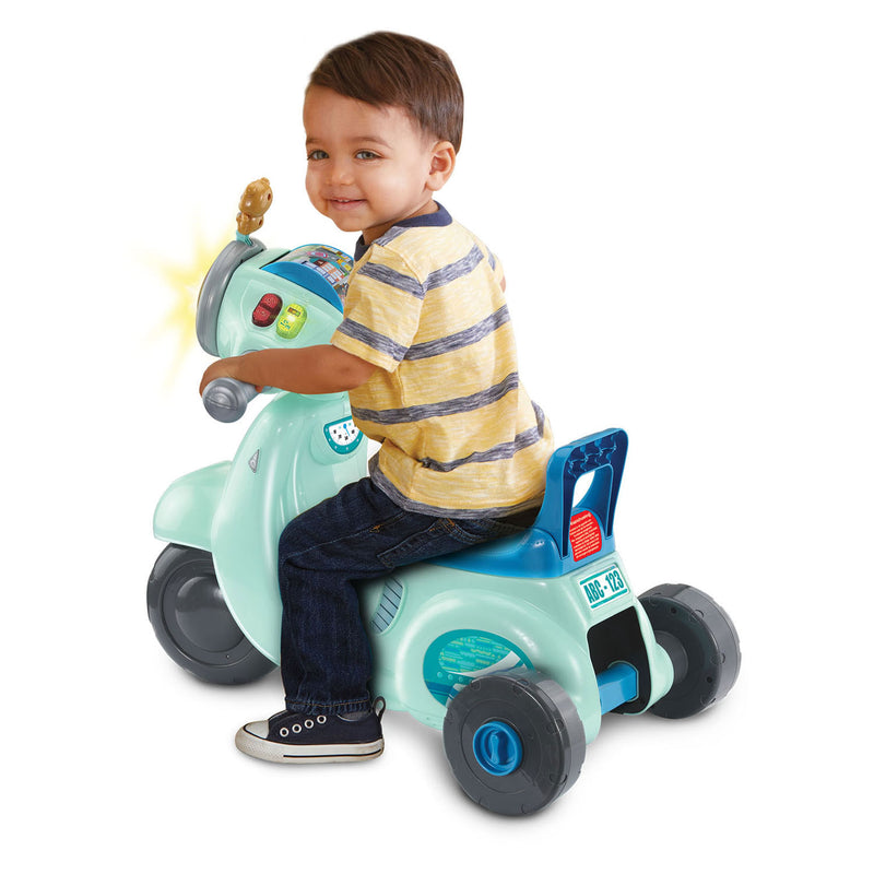 Afbeelding laden in galerijviewer, Vtech 2in1 loopscooter blauw
