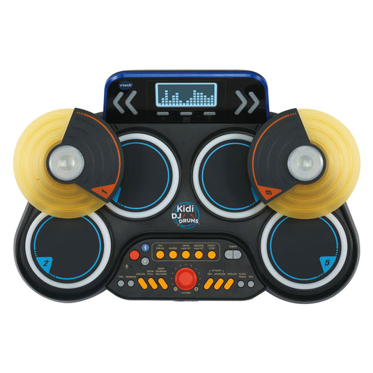 Vtech kidi dj drums - interactief speelgoed - stimuleert creativiteit - inclusief opname functie bluetooth - speelgoed vanaf 6 jaar