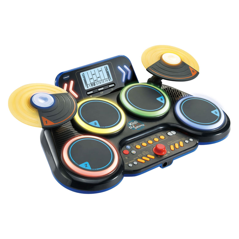 Afbeelding laden in galerijviewer, Vtech kidi dj drums - interactief speelgoed - stimuleert creativiteit - inclusief opname functie bluetooth - speelgoed vanaf 6 jaar
