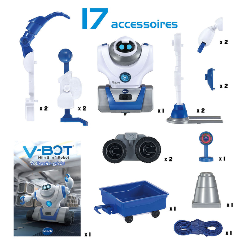 Afbeelding laden in galerijviewer, Vtech v-bot mijn 5 in 1 robot
