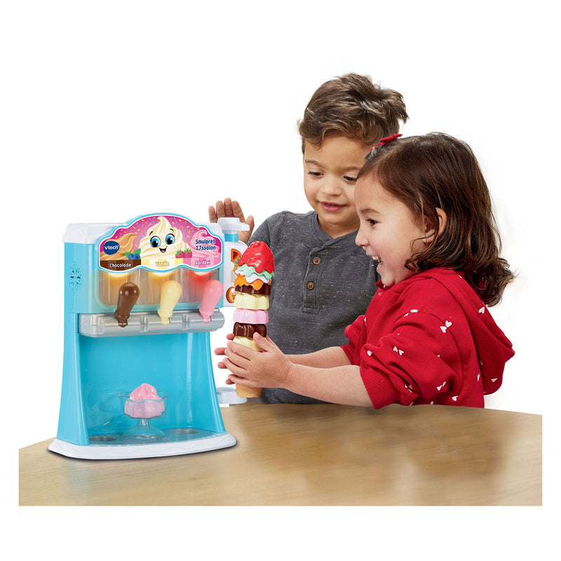 Afbeelding laden in galerijviewer, Vtech smulpret ijssalon - educatief speelgoed - stimuleert creativiteit - speelgoed vanaf 2 jaar
