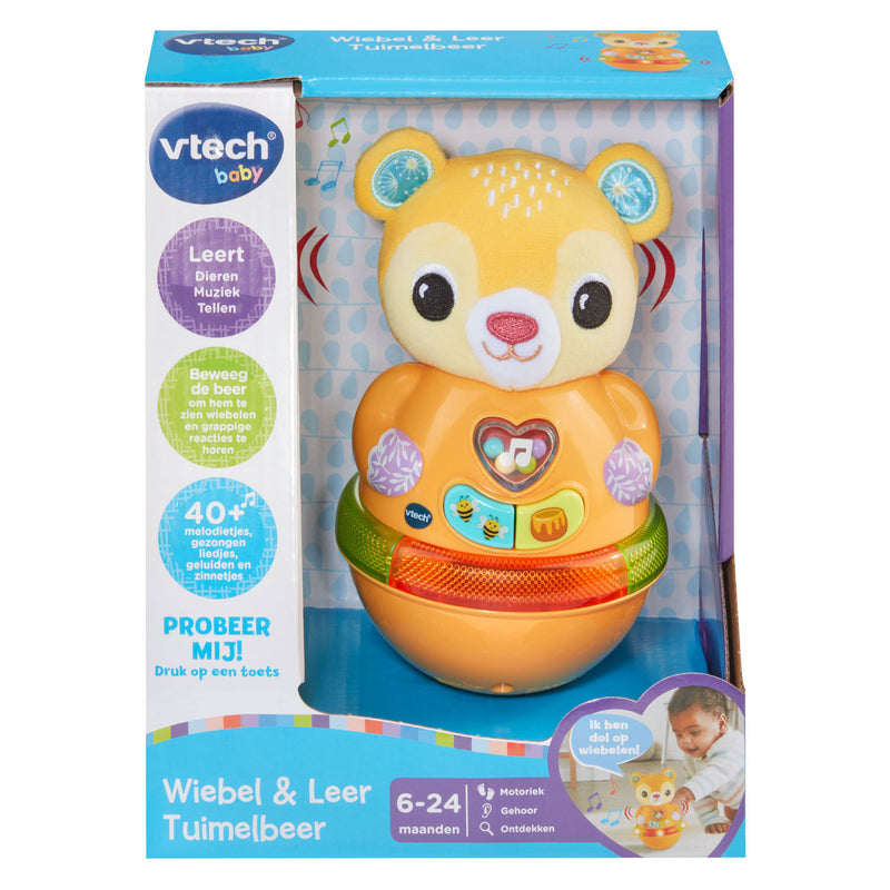 Afbeelding laden in galerijviewer, Vtech wiebel en leer tuimelbeer

